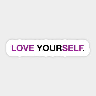 Love Yourself Sticker